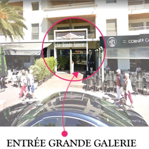 entrée galerie